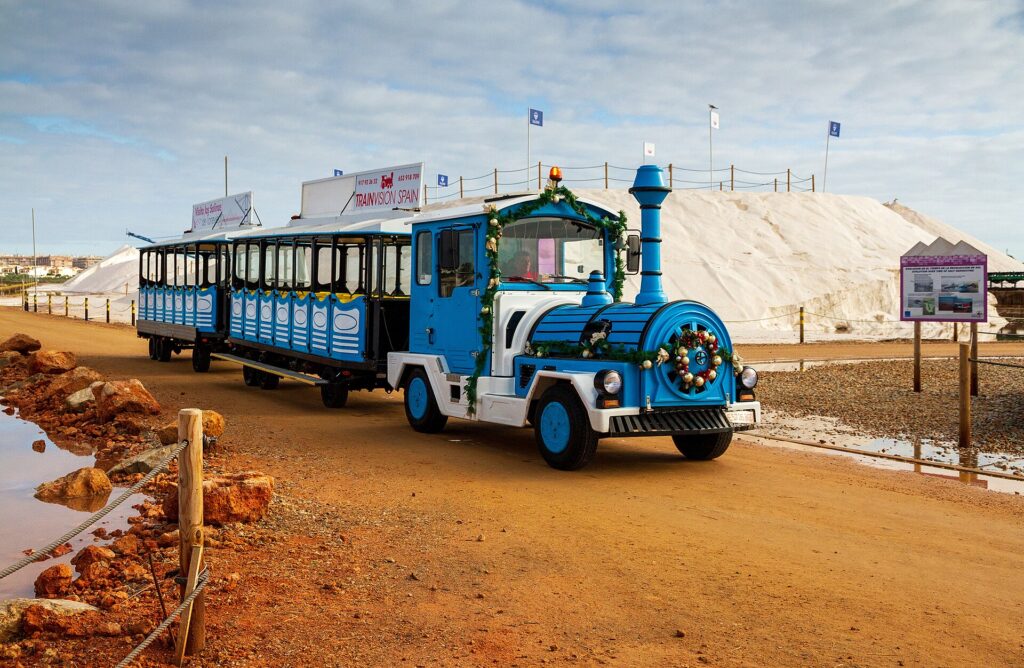 Le petit train touristique des salines de Torrevieja